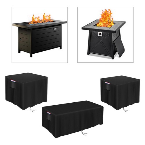 Fire pit cover heavy - fire, duty