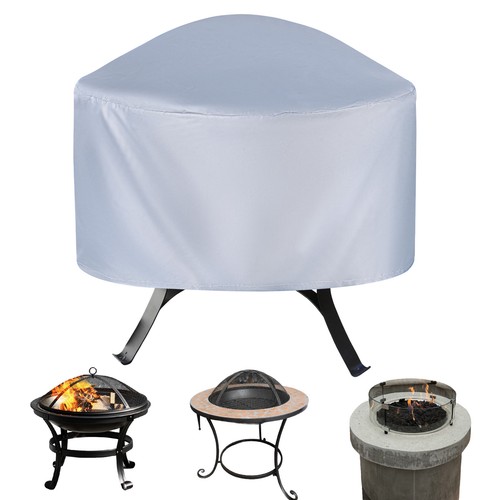 Round outdoor fire pit - outdoor,