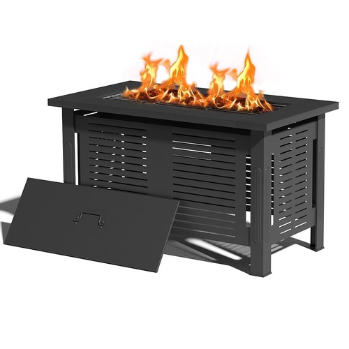 Large fire pit - fire, garden