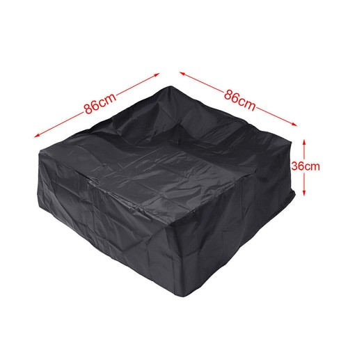 Black waterproof fire pit - waterproof,