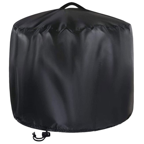 Patio pit cover - round, fire
