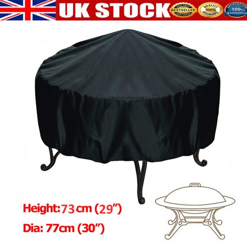 30in waterproof fire pit cover - waterproof,