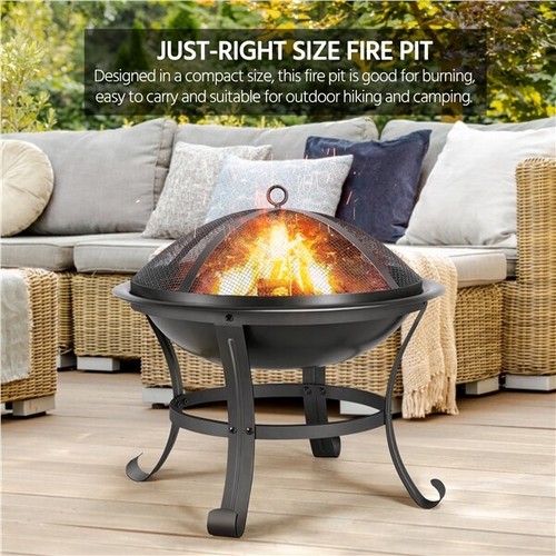 Outdoor fire pit - pit, steel