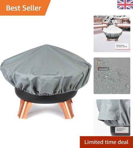 Round fire pit cover - round,