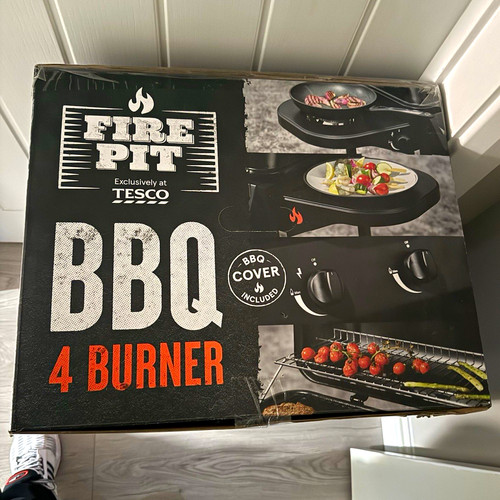 Fire pit burner gas bbq - pit,