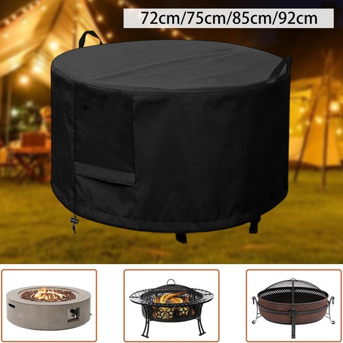 Fire pit cover protector - fire,